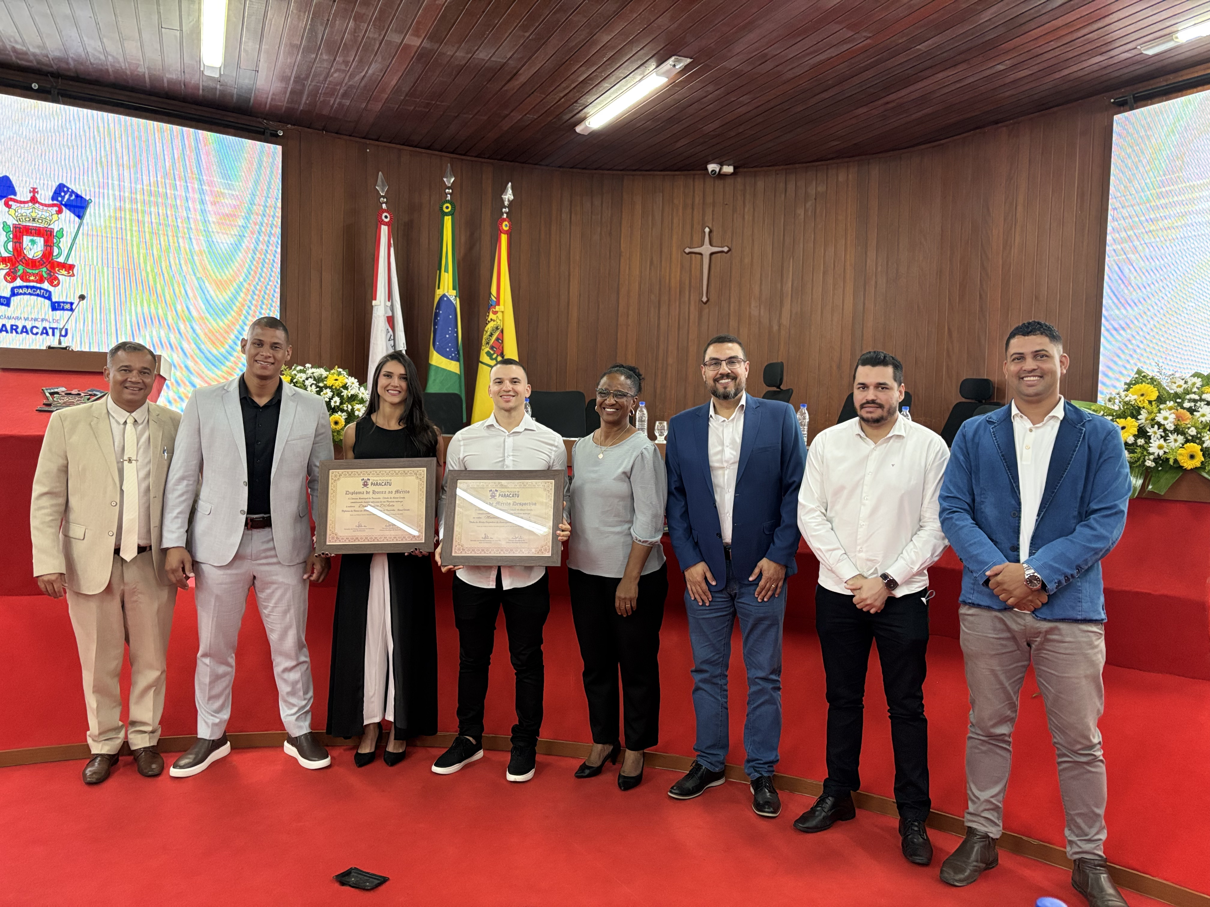 DIPLOMA DE HONRA AO MÉRITO E TÍTULO DE MÉRITO  DESPORTIVO